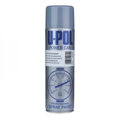 U-POL U-POL Грунт протравливающий POWER CAN 500мл аэрозоль U-POL U-POL Грунт протравливающий POWER CAN 500мл аэрозоль