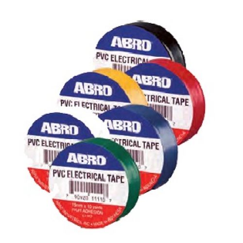 Abro Abro Изоляционная лента 19мм x 9,1м (ET-912), цвет черная Abro Abro Изоляционная лента 19мм x 9,1м (ET-912), цвет черная