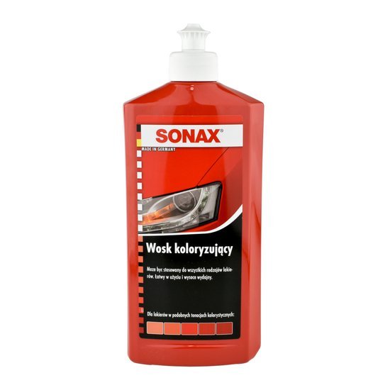 Полироль с воском Sonax 02964000 NanoPro красный 500 мл