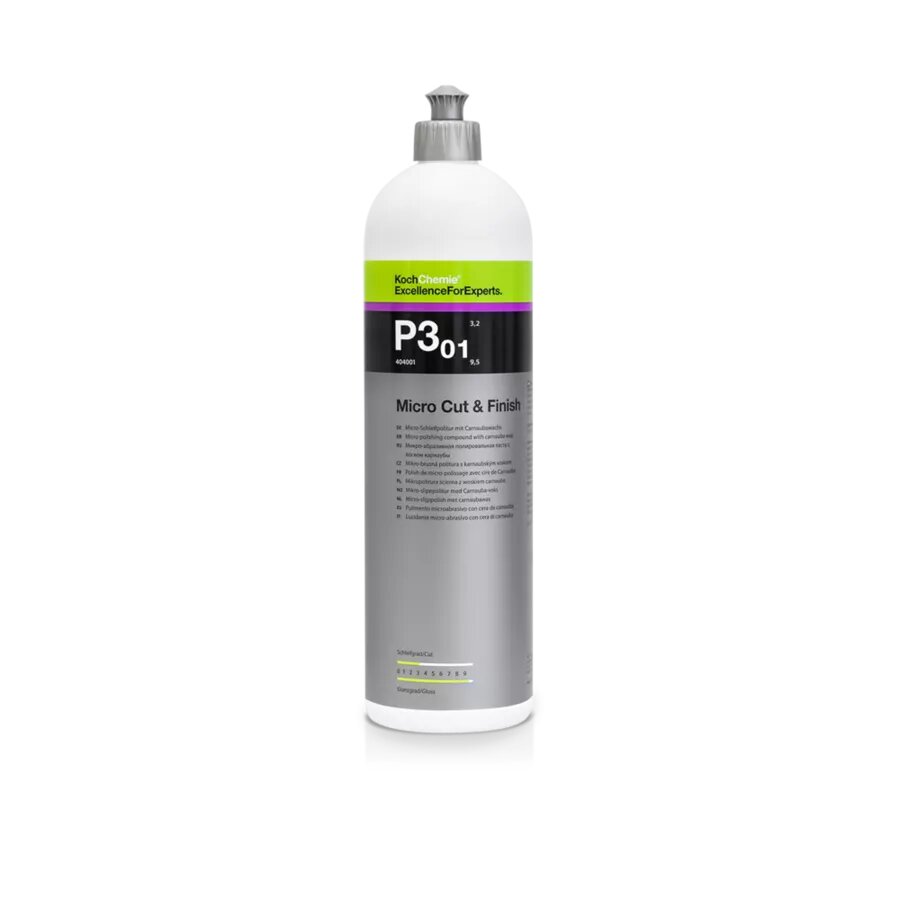 Микрошлифовальная паста с воском карнаубы Косh 404001 Micro Cut and Finish P3.01 1л