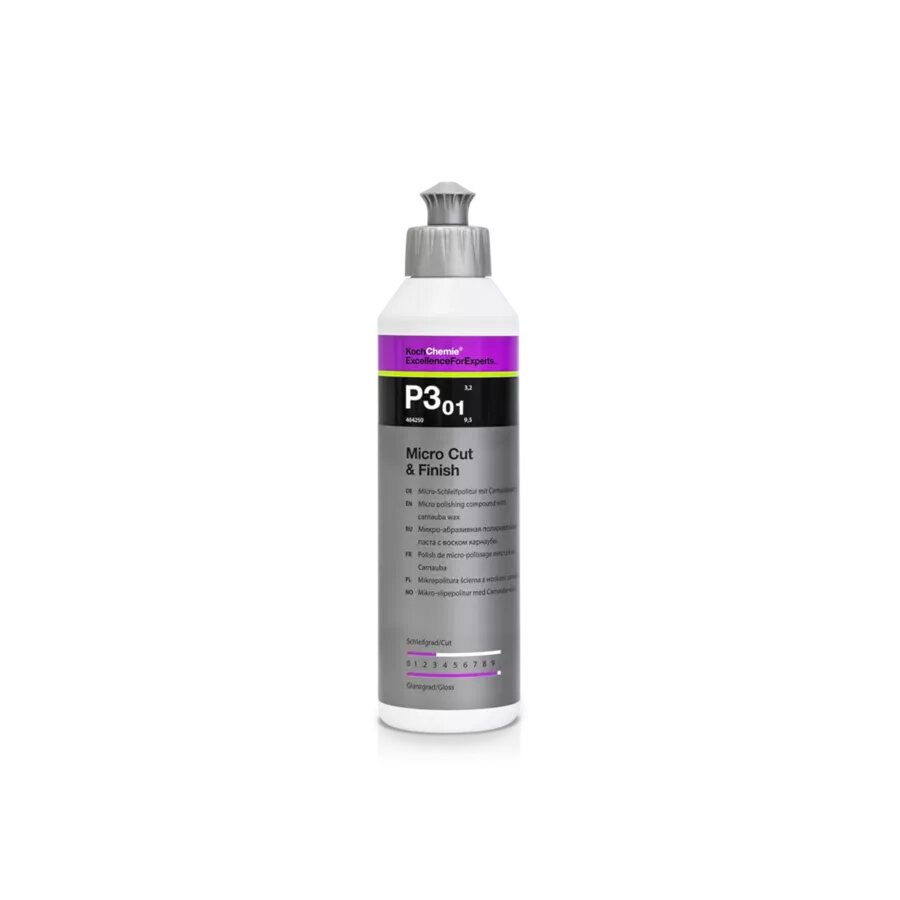 Микрошлифовальная паста с воском карнаубы Косh 404250 Micro Cut & Finish P3.01 250мл