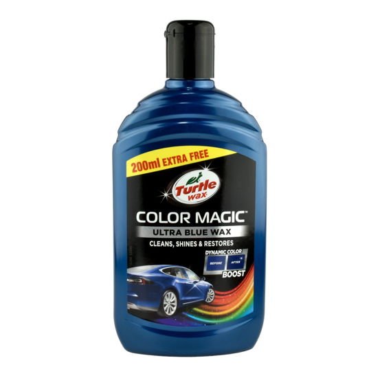 Полироль Turtle Wax Color Magic синий 500мл
