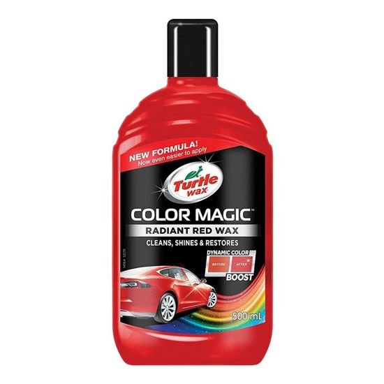 Полироль Turtle Wax Color Magic красный 500мл