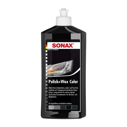 Полироль с воском Sonax 02961410 NanoPro чёрный 250мл