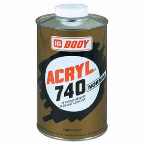 BODY 740 NORMAL Растворитель акриловый стандартный, объем 1л
